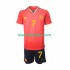 Camisola Espanha Alvaro Morata 7 Criança Equipamento Primeiro Copa do Mundo 2022 Manga Curta